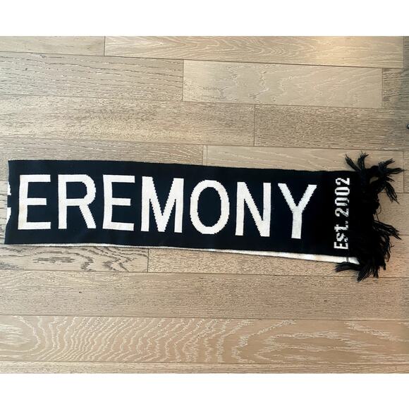 Opening Ceremony Black and White Scarf - Picture 3 of 6
